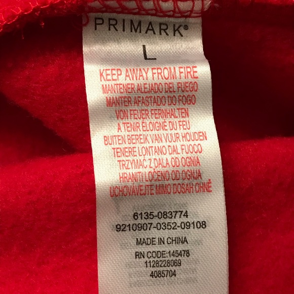 Primark Christmas Embroidered Hoodie Sweatshirt - Picture 8 of 8